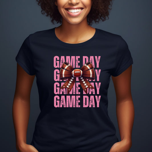 Game Day Bow T-Shirt